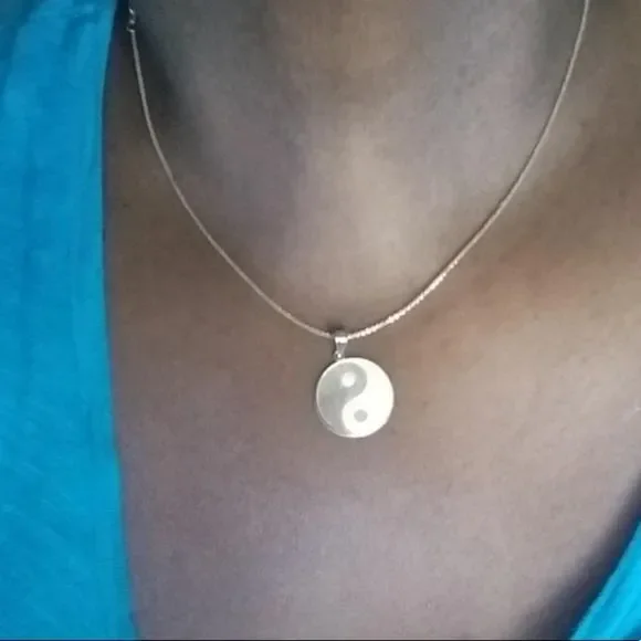 10K Solid Gold Yin Yang Gold Charm Pendant New